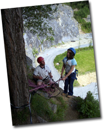 rock climbing and instructor courses