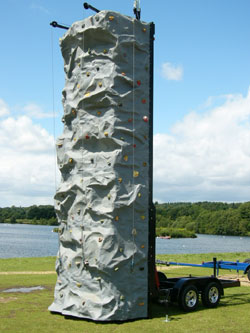 climbing wall at shielbaggan oec